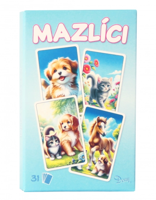 Karty Černý Petr Zvířecí Mazlíčci