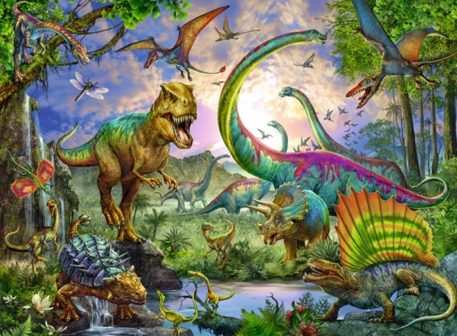 Ravensburger puzzle Země obrů 200 dílků