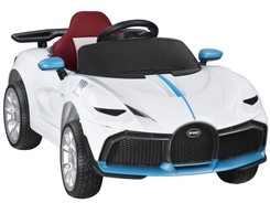 Auto na baterii Cabrio s funkcí houpání – Bílá