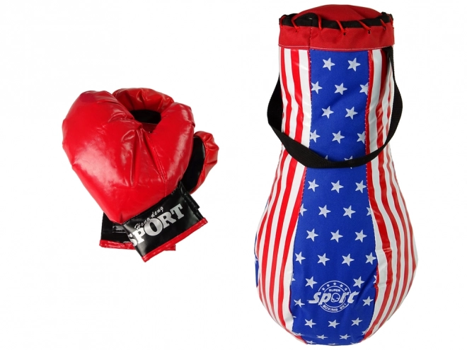 Dětský boxerský set s pytlem a rukavicemi