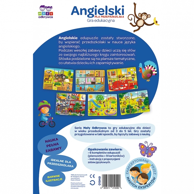 Anglická hra pro předškoláky Little Explorer