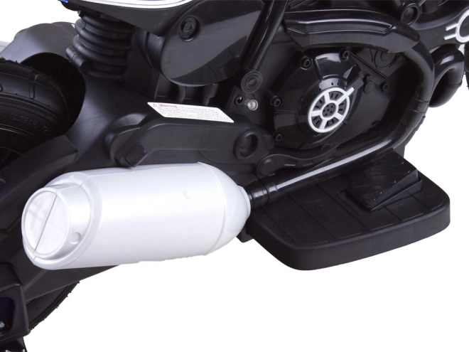Motorka na baterie Street Bob pro děti – Černá