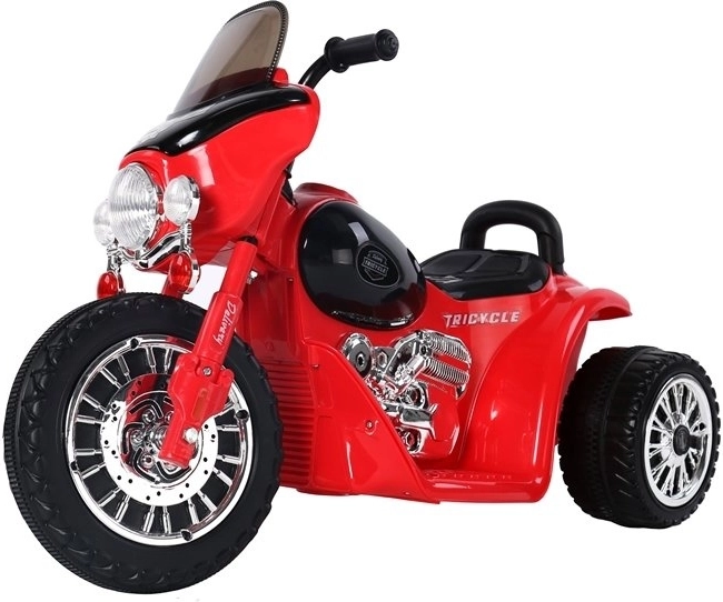 Dobíjecí motocykl JT568 – Červený