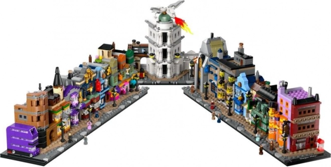 Miniaturní model Kouzelnické obchody v Příčné ulici od LEGO Harry Potter