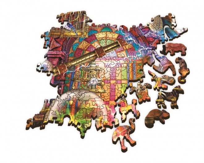 Dřevěné puzzle Kouzelná komnata 1000 dílků