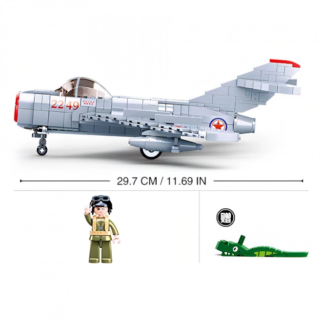 Sluban Stavebnice Proudový stíhací letoun MiG-15