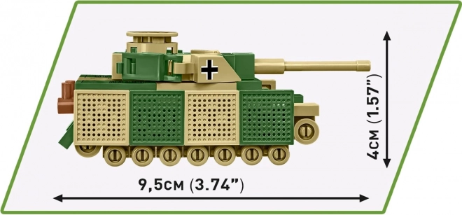 COBI 3097 II WW Panzer IV Ausf J, 1:72, 128 k