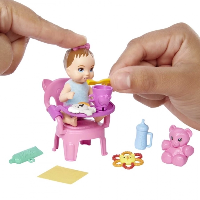 Barbie miminko herní sety – Čištění zubů