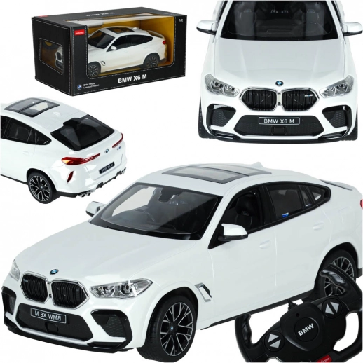 Zdalně ovládané auto BMW X6 M 1:14 bílé