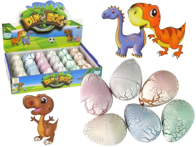 Magické dinosauří vejce, které roste a líhne se, 6 cm