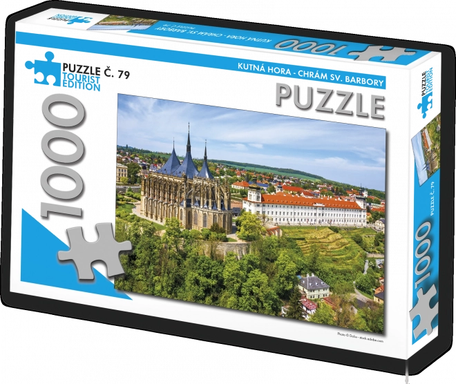 Puzzle 1000 dílků Kutná Hora Chrám svaté Barbory