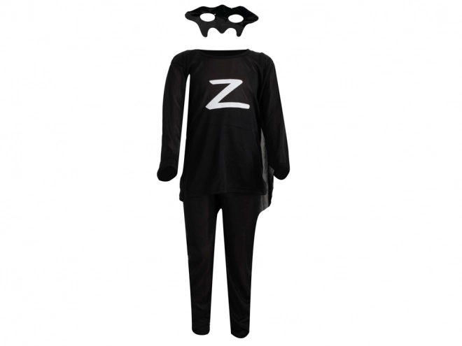 Kostým zorro pro děti vel. m – S