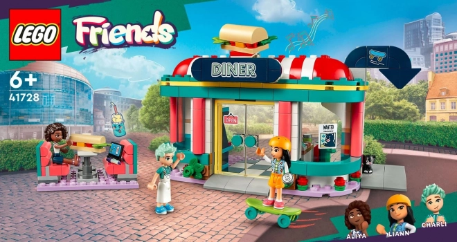LEGO® Friends 41728 Bistro v centru městečka Heartlake