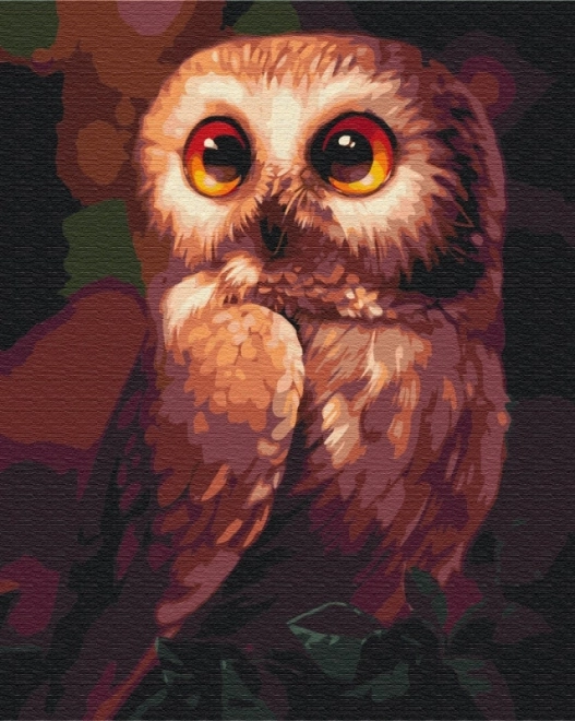 Obraz Paint it! Malování podle čísel Sova