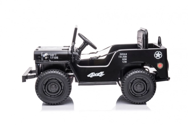 JH-103 Černé auto na baterie 4x4