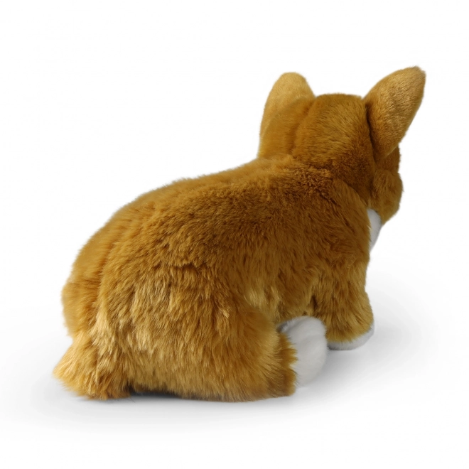 Plyšový pes corgi 32 cm z ekologických materiálů