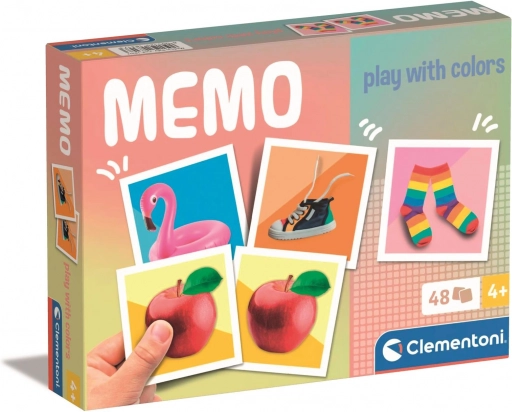 Paměťová hra Memo barvy CLEMENTONI
