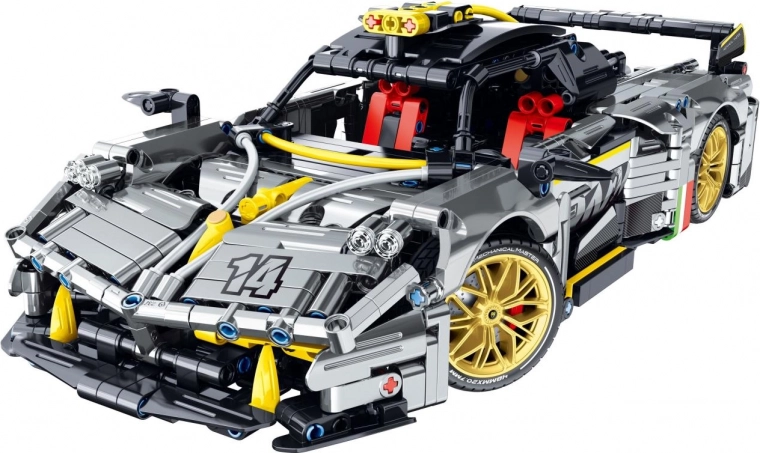 1237 dílků pro kreativní stavění