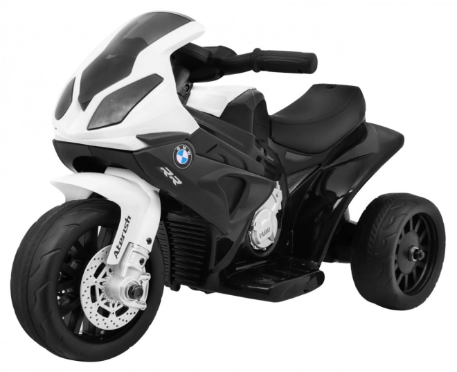 BMW S1000 RR Mini motorka na baterie + 3 kola + zvuky + LED dioda – Černá
