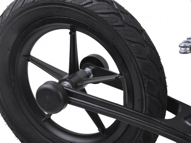 Dětské odrážedlo Tiny Bike s gumovými koly 12 palců – Červená
