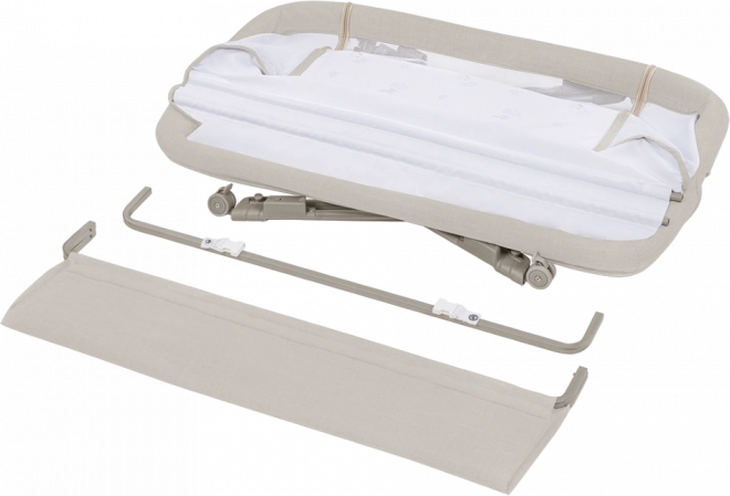 LIONELO Postýlka Luna 2v1 – Beige Sand