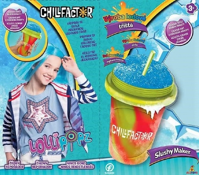 Slushy maker modročervený