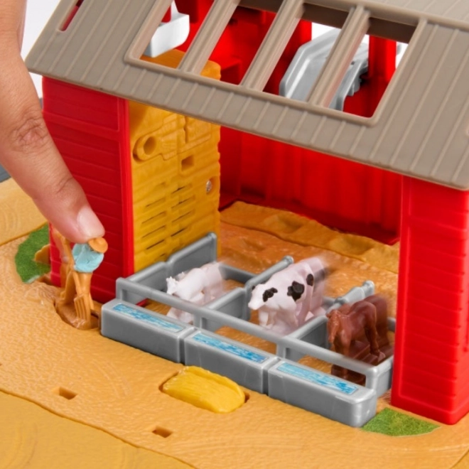 Matchbox sada farma zvířata traktor zvuk