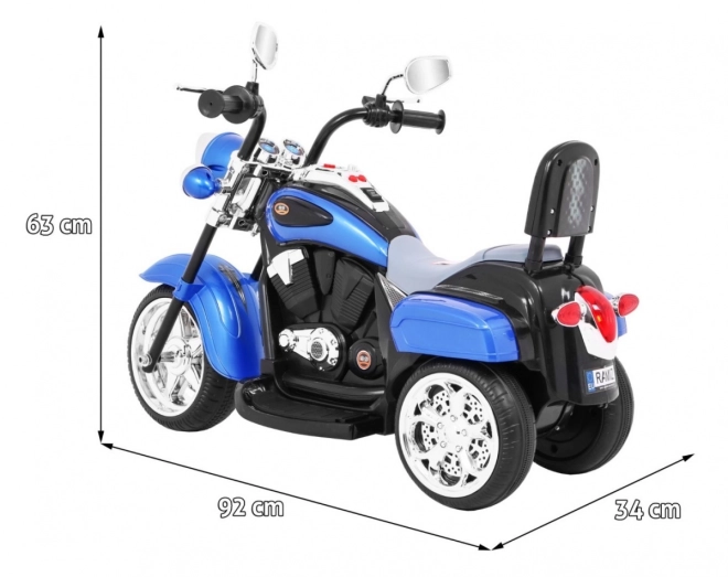 Chopper NightBike – Modrý