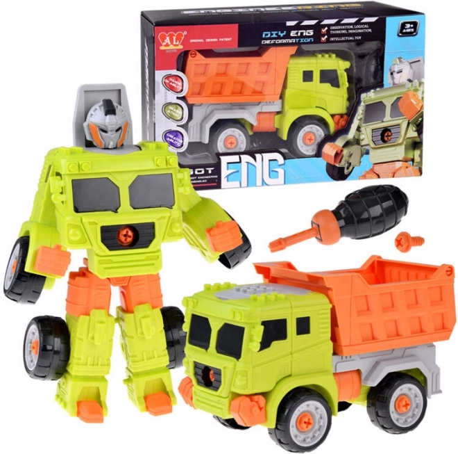 Super stavební auto-robot 2v1 – Wywrotka