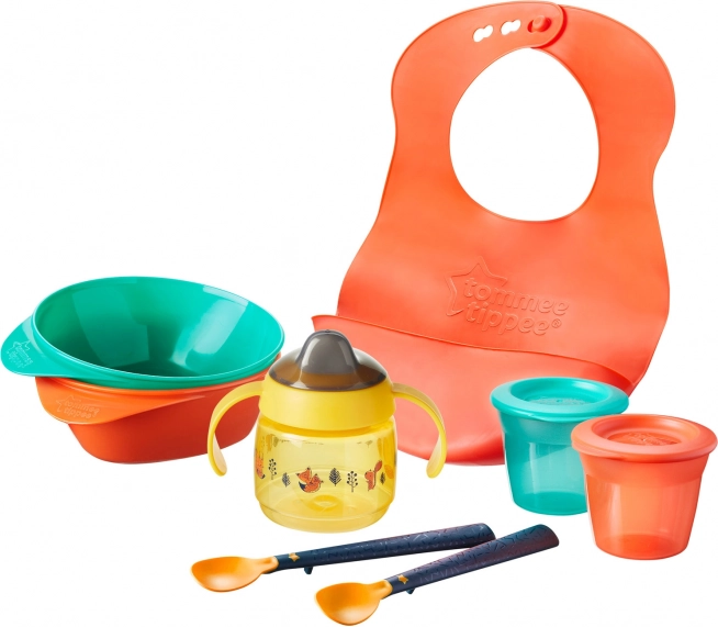 Jídelní sada pro první příkrmy 4m+ (8 kusů) TOMMEE TIPPEE