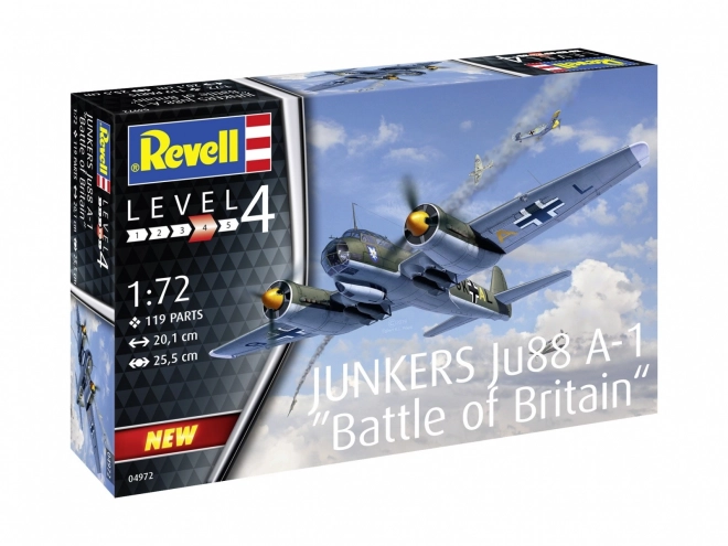 Model letadla Junkers Ju88 A-1 Bitva o Británii