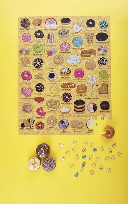Puzzle Ridley's Games pro milovníky donutů 1000 dílků