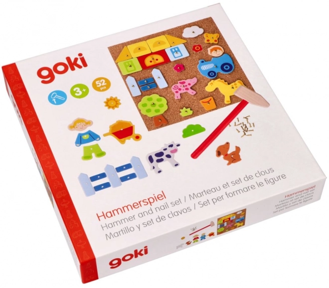 Goki Hra s kladívkem Farma