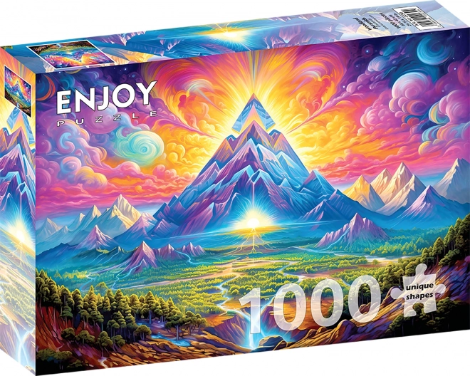 Puzzle Pyramidy v lesích 1000 dílků