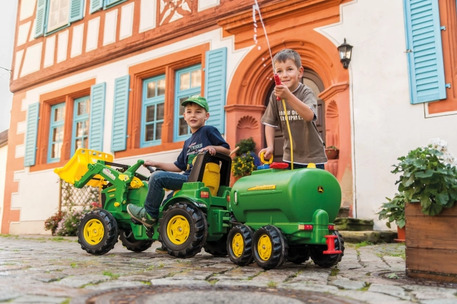 Traktor na pedály John Deere s lžící