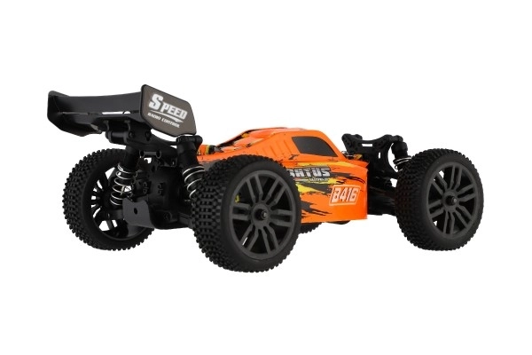 Auto RC Buggy Bonzai Jubatus terénní 30cm plast 2,4GHz na bat.+2xdob. pack v krab. 40x14x21 – Oranžové