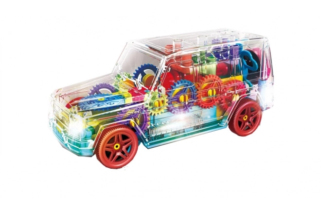 Auto transparentní Off Road