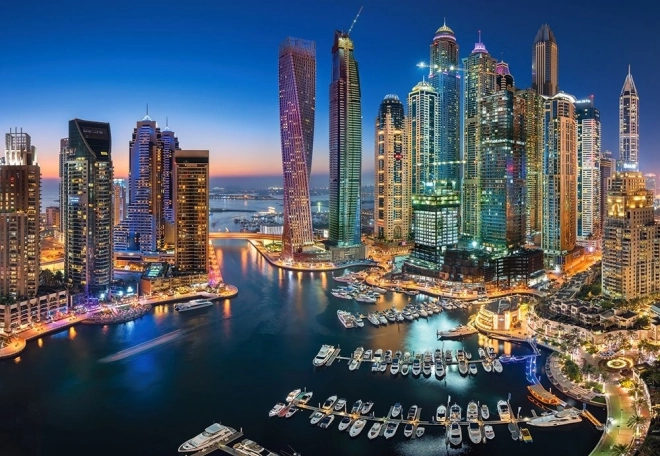 Puzzle 1500 dílků skyscrapers of dubai