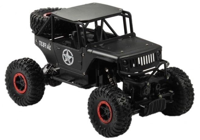 Auto na dálkové ovládání Jeep černé