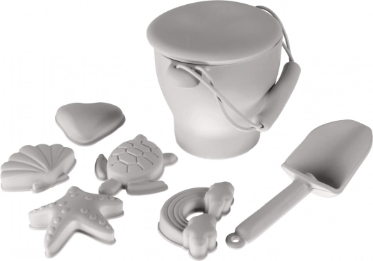 Silikonový set na písek Dove Grey
