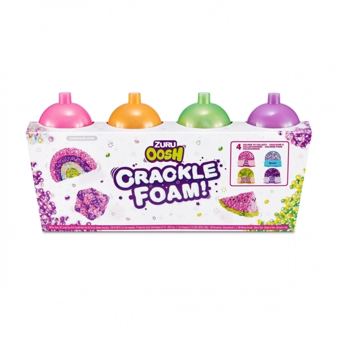 Slime Crackling Foam 4-pack karton po 6 kusech