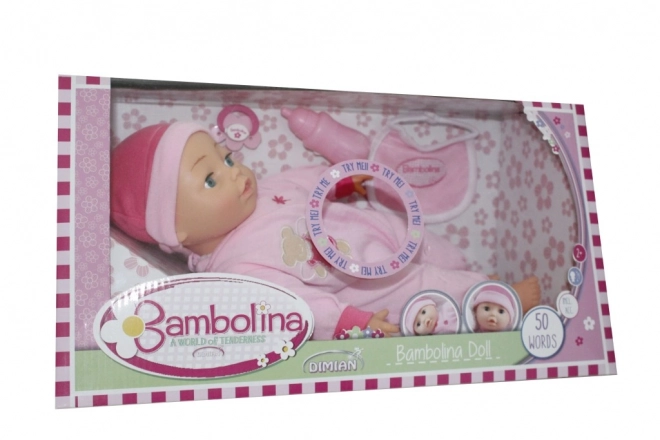 Panenka Bambolina Flora s 50 českými slovy