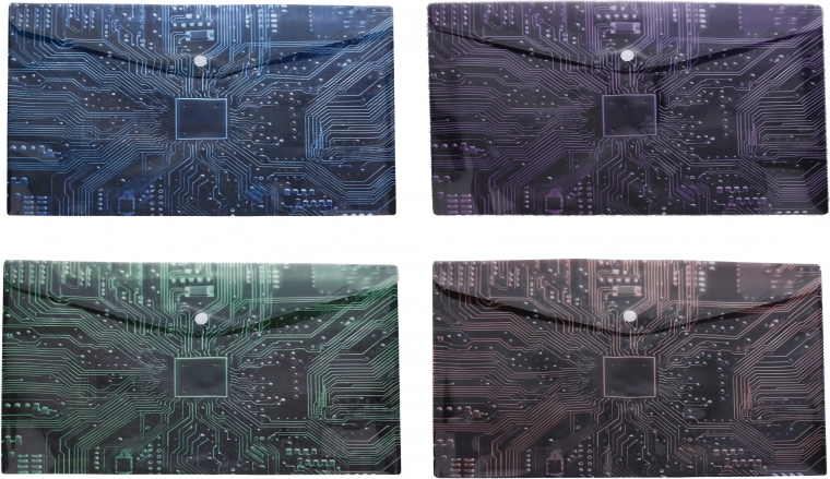 Moderní design s motivem základní desky