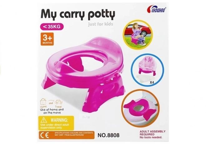 Cestovní nočník 2v1 Potah na sedadlo
