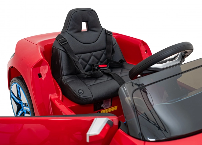 Dětské auto na baterii BMW i4 – Červené
