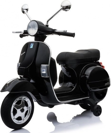 Elektrický skútr Vespa černý
