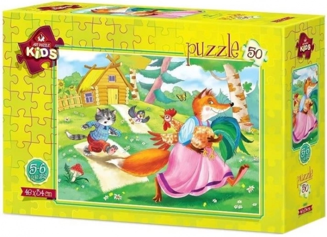 ART PUZZLE Puzzle Zloděj drůbeže 50 dílků