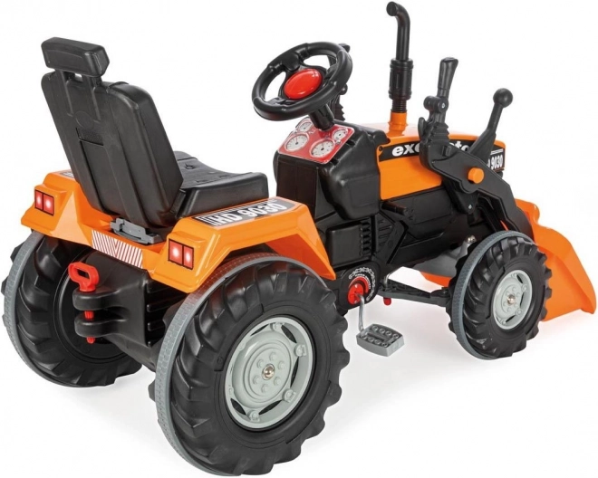 Pilsan Traktor na šlapky s lopatou XXL oranžový