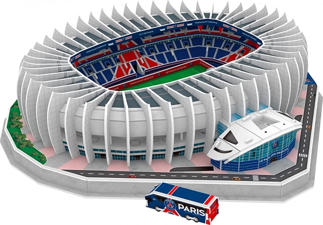 3D PUZZLE STADIUM 3D puzzle Stadion Parc Des Princes Paris Saint-Germain 111 dílků