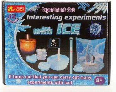 Zajímavé experimenty s ledem – vědecká sada pro děti